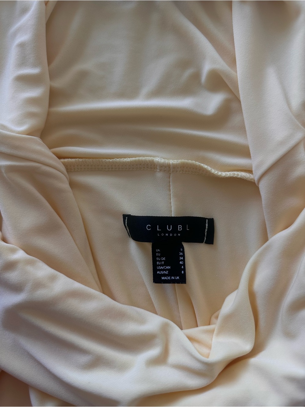 Yellow Club L London Armelia Formal Dress - Size 4 - Picture 4 of 4